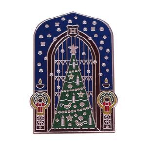 Christmas Hall Hogwarts Harry Potter Enamel Pins 47-1